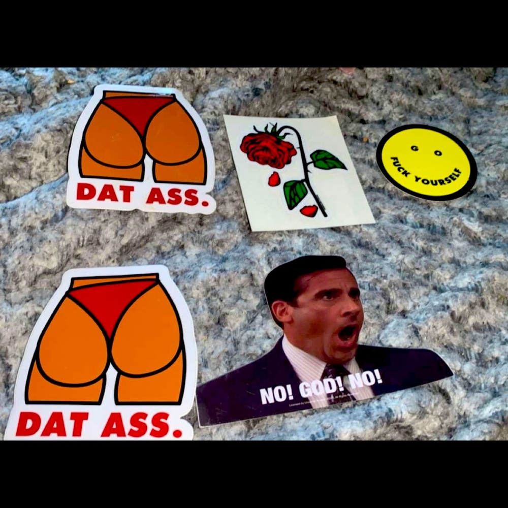 Bundle of zumiez stickers